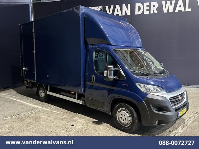 Fiat DUCATO 2.3 multijet 150pk Bakwagen 232cm Hoog Laadklep Zijdeur Euro6 Airco | 1090kg Laadvermogen Navigatie, Cruisecontrol