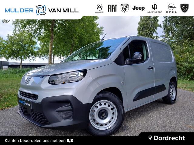 Fiat E-Doblo L1 50 kWh 136pk | 8 jaar garantie | Multimedia | Apple Carplay | Android Auto | Achteruitrijcamera | Parkeersensoren achter | Winter pakket | Stoelverwarming | Stuurverwarming | Warmtepomp | Digital cockpit | Stuurwielbediening | Reservewiel | van ¤31.409