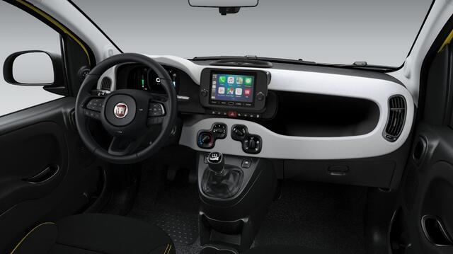Fiat PANDA 1.0 Hybrid Pandina IDEALE STADSAUTO- ZWART DAK - TWO TONE