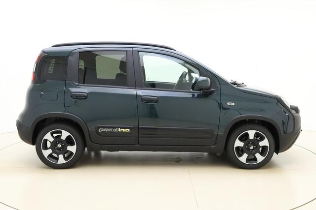 Fiat PANDA 1.0 Hybrid Pandina | NIEUW | Navigatie via Carplay | Airco | Bluetooth | Cruise control | Hoge instap | Lichtmetalen velgen | Extra getint glas | Dakrails