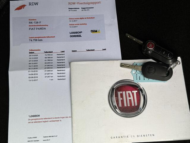 Fiat PANDA 0.9 TwinAir Lounge Airco/Bluetooth/Origineel NL.