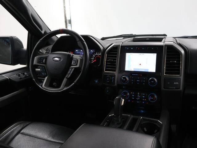 Ford (usa) F-150 | 3.5 V6 | ECOBOOST | SUPERCREW | RAPTOR | LPG G3 | TREKHAAK 3500 KG | STOELVERWARMING/VERKOELING | NAVIGATIE | CRUISE CONTROL | PANORAMADAK | CLIMATE CONTROL | LEDEREN BEKLEDING | TREEPLANKEN | LANE-ASSIST | MISTLAMPEN | ALARM