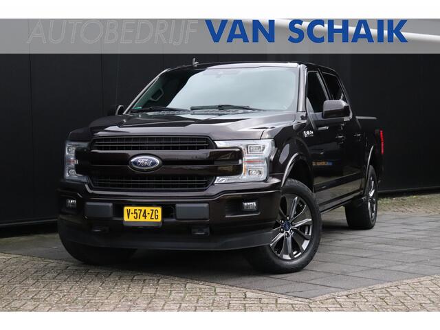 Ford (usa) F-150 5.0 V8 402 PK SuperCrew | PANO | B&O | LEDER | TREKHAAK | MEMORY | STOELVERK. | 360° CAMERA | STOEL/STUURVERW. | CRUISE | NAVI |