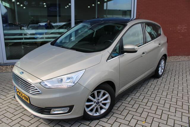 Ford C-MAX 1.0 EcoBoost 125 PK Titanium | Electrische achterklep | Voorruitverwarming | Climate Control | Navigatie | PDC Achter | Cruise Control | Panoramadak