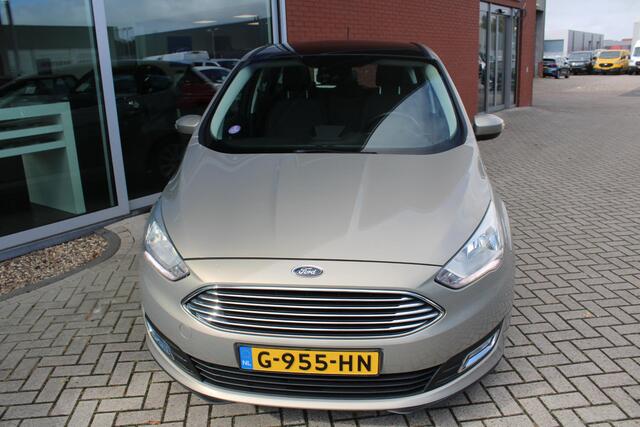Ford C-MAX 1.0 EcoBoost 125 PK Titanium | Electrische achterklep | Voorruitverwarming | Climate Control | Navigatie | PDC Achter | Cruise Control | Panoramadak
