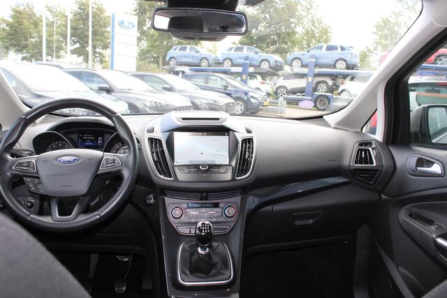 Ford C-MAX 1.0 EcoBoost 125 PK Titanium | Electrische achterklep | Voorruitverwarming | Climate Control | Navigatie | PDC Achter | Cruise Control | Panoramadak