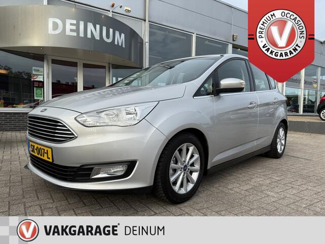 Ford C-MAX 1.0 Titanium uitvoering..!! Navigatie, Climate contr, Trekhaak, Parkeersens, etc..!!