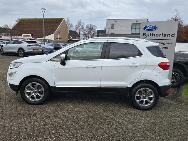 Ford ECOSPORT 1.0 EcoBoost Titanium 125pk | Navigatie | Winter Pack | Apple Carplay / Android Auto | PDC Achter | Cruise Control | Privacy Glass