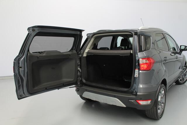 Ford ECOSPORT 1.0 EcoBoost Titanium 126PK, ZEER NETTE AUTO | DEELS LEER | NAVIGATIE | CRUISE | STOELVERWARMING | RUITVERWARMING