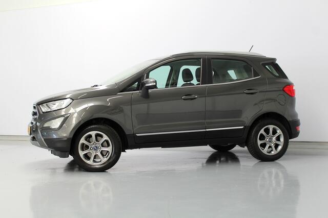 Ford ECOSPORT 1.0 EcoBoost Titanium 126PK, DEELS LEDER | NAVIGATIE | CARPLAY | CRUISE | STOEL/RUIT/STUURVERWARMING