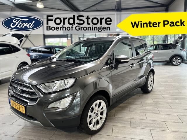 Ford ECOSPORT EcoBoost 125PK Titanium Winter Pack I Camera I Hoge zit I Dode hoek I 46.000km!!