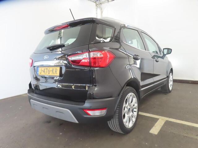 Ford ECOSPORT 125pk EcoBoost Titanium Half Leer Climat Apple Car play Parkeersensoren Dealeronderhouden