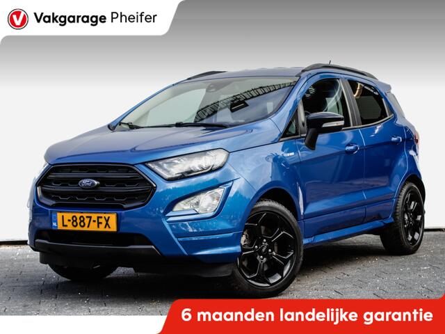 Ford ECOSPORT 1.0 125pk EcoBoost ST-Line Trekhaak/ Carplay/ Half lederen int,/ Stuur + stoelverwarming/ DAB+