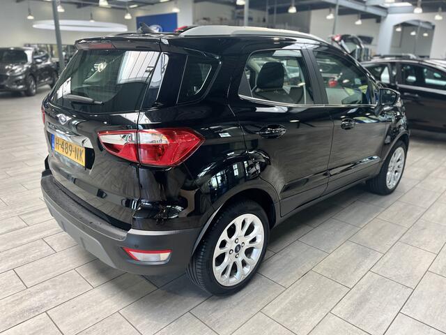 Ford ECOSPORT EcoBoost 125 pk Titanium | Camera | Clima | Cruise | Apple Carplay | Half leer | Dode hoek bew.