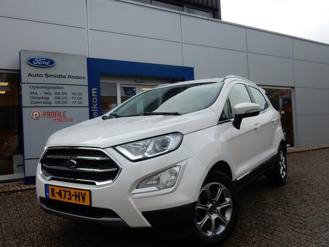Ford ECOSPORT 1.0 125PK Titanium | Trekhaak | ISOFIX | Navigatie | Half leder | Dealer onderhouden |