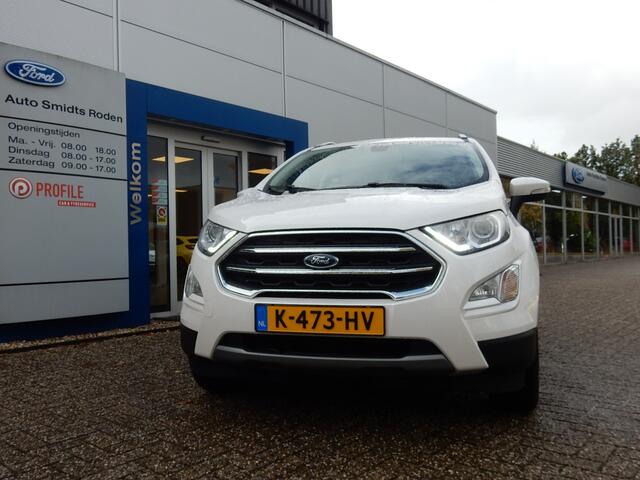Ford ECOSPORT 1.0 125PK Titanium | Trekhaak | ISOFIX | Navigatie | Half leder | Dealer onderhouden |