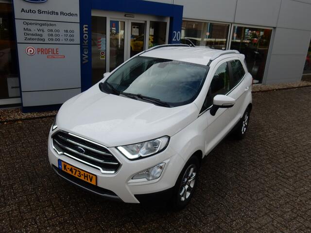 Ford ECOSPORT 1.0 125PK Titanium | Trekhaak | ISOFIX | Navigatie | Half leder | Dealer onderhouden |