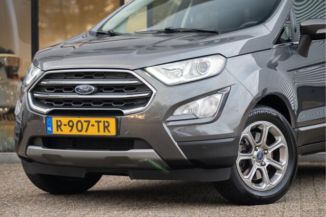 Ford ECOSPORT 1.0 Titanium Automaat | Navi | Apple CarPlay | Afn. Trekhaak | B&O | Stoel- Stuurverw. | PDC V+A