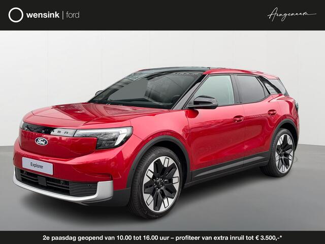 Ford EXPLORER Premium Extended Range RWD 77 kWh | Glazen dak | 21 Inch | Head-up display | 360 graden camera | Matrix verlichting | B&O Sound |