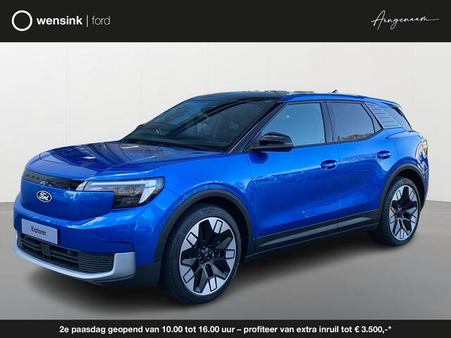 Ford EXPLORER Premium Extended Range RWD 77 kWh | Glazen dak | 21 Inch | Head-up display | 360 graden camera | Matrix verlichting | B&O Sound |