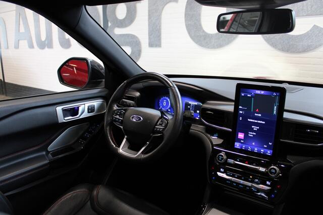 Ford EXPLORER 3.0 V6 EcoBoost PHEV ST-Line 7P. | Incl. 12 maanden garantie | Trekhaak | Stoel/stuur verwarming | Stoelventilatie | Adaptieve cruise control | Climate control | Apple carplay/Android auto | Memory seat | Schuif/kantel dak |