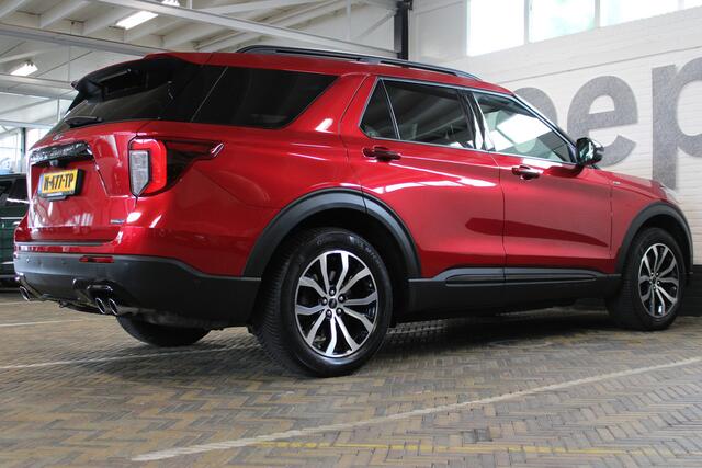 Ford EXPLORER 3.0 V6 EcoBoost PHEV ST-Line 7P. | Incl. 12 maanden garantie | Trekhaak | Stoel/stuur verwarming | Stoelventilatie | Adaptieve cruise control | Climate control | Apple carplay/Android auto | Memory seat | Schuif/kantel dak |