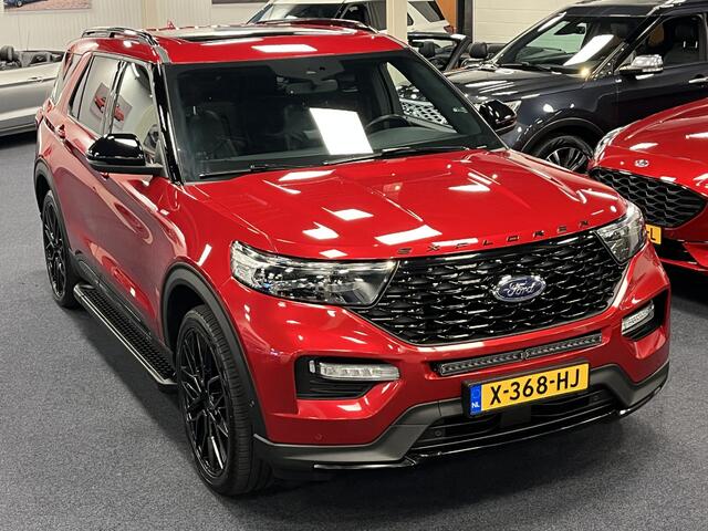 Ford EXPLORER 3.0 V6 EcoBoost PHEV ST-Line 457PK AWD | 7-Persoons | Trekhaak | Panodak | Side bars | 22inch