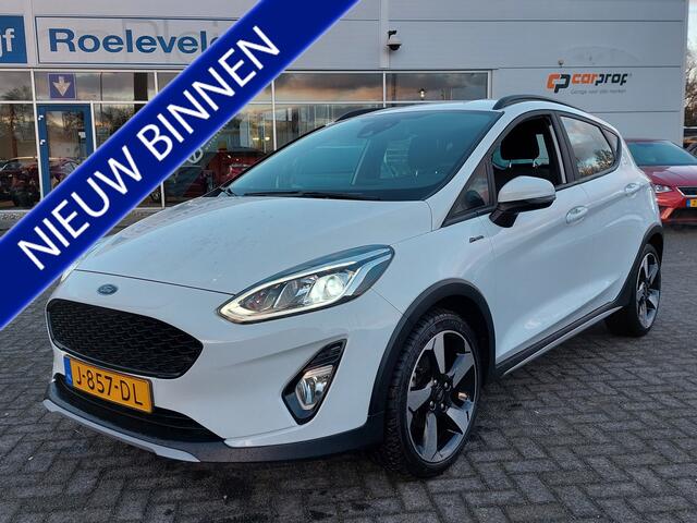Ford FIESTA 1.0 EcoBoost 95pk Active X | Origineel NL | Navi + Apple Carplay+Android Auto | B&O Sound | Clima | Cruise | Led Koplampen | Keyless Entry | Pdc | Rijstrook+Licht+Regensensor | 17''lm