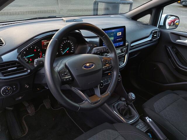 Ford FIESTA 1.0 EcoBoost 95pk Active X | Origineel NL | Navi + Apple Carplay+Android Auto | B&O Sound | Clima | Cruise | Led Koplampen | Keyless Entry | Pdc | Rijstrook+Licht+Regensensor | 17''lm
