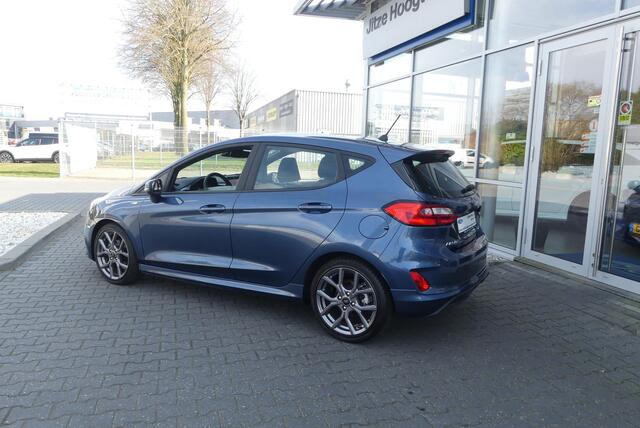 Ford FIESTA 1.0 EcoBoost Hybrid ST-Line X 125PK AUTOMAAT,APPLE CARPLAY,CRUISE CONTROL,WINTERPAKKET,PDC.