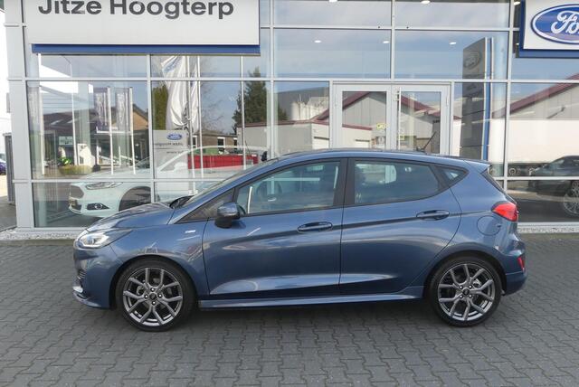 Ford FIESTA 1.0 EcoBoost Hybrid ST-Line X 125PK AUTOMAAT,APPLE CARPLAY,CRUISE CONTROL,WINTERPAKKET,PDC.