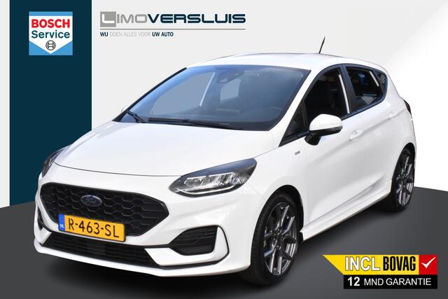 Ford FIESTA 1.0 EcoBoost Hybrid ST-Line 11-2022 | Apple Carplay/Android | Cruise contr. | All-Seasons 12 mnd BOVAG garantie Whatsapp 06-53188999