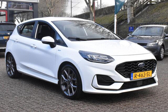 Ford FIESTA 1.0 EcoBoost Hybrid ST-Line 11-2022 | Apple Carplay/Android | Cruise contr. | All-Seasons 12 mnd BOVAG garantie Whatsapp 06-53188999