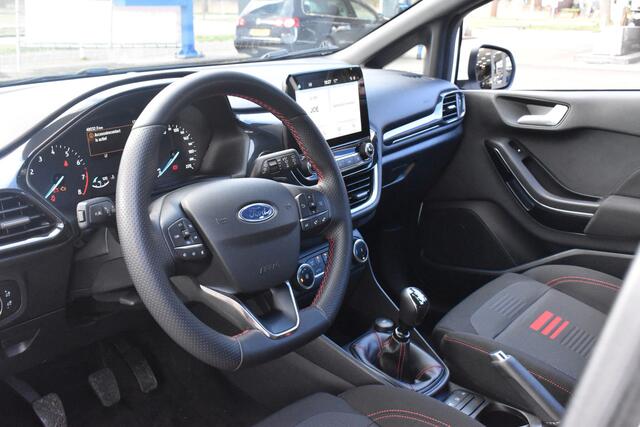 Ford FIESTA 1.0 EcoBoost Hybrid ST-Line 11-2022 | Apple Carplay/Android | Cruise contr. | All-Seasons 12 mnd BOVAG garantie Whatsapp 06-53188999