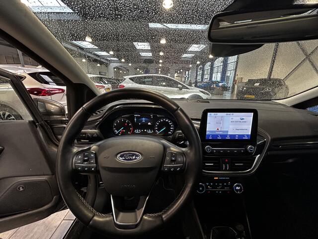 Ford FIESTA EcoBoost 125 pk Vignale | Pano | Winter Pack | Camera | Leer | Adapt. cruise | B&O | 17" | Pr. glass |
