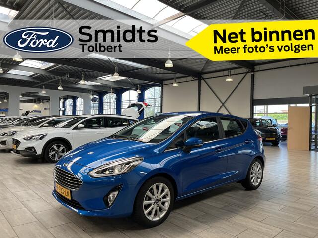 Ford FIESTA 100PK EcoBoost Titanium AUTOMAAT I Trekhaak I parkeersensoren I LM velgen