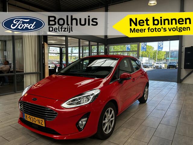 Ford FIESTA EcoBoost 125PK Titanium AUTOMAAT I Adapt. Cruise I Dode hoek ind. I Camera I Auto Park