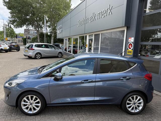 Ford FIESTA 1.0 EcoBoost Titanium Automaat / Airco clima/ Navigatie/ Cruise/ Apple carplay/ LED/ LMV