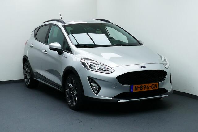 Ford FIESTA 1.0 EcoBoost Active X. Navi, Clima, Cruise, Stoel&StuurVerw, Led Koplampen, 17"LMV