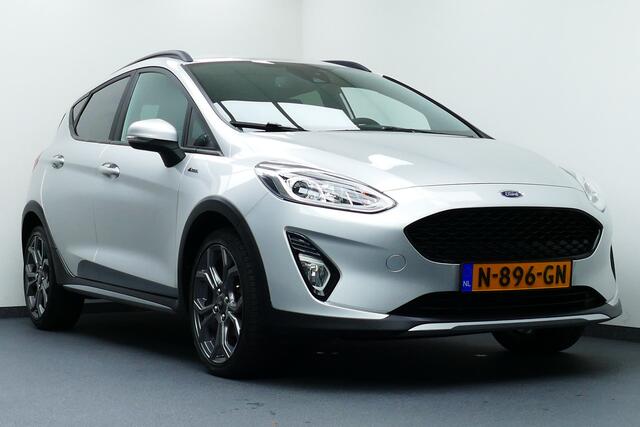 Ford FIESTA 1.0 EcoBoost Active X. Navi, Clima, Cruise, Stoel&StuurVerw, Led Koplampen, 17"LMV