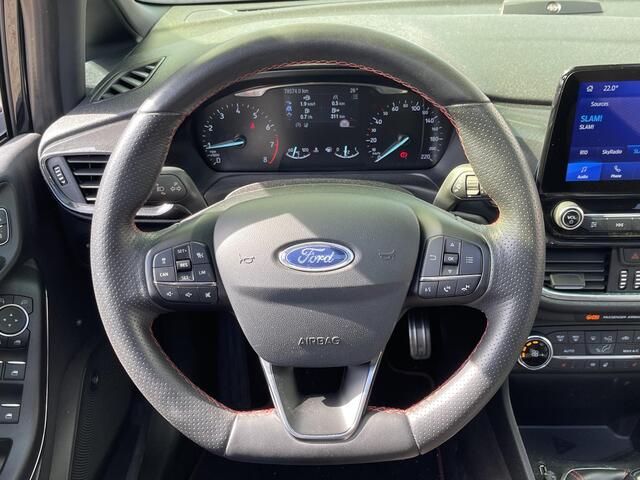 Ford FIESTA 1.0 EcoBoost ST-Line 18''/B&O audio+Phoenix Gold Subwoofer/Panoramadak/Adaptieve cruise/Keyless/Camera/Blindspot/DAB/Apple Carplay & Android Auto/Stoel+stuur+voorruit verwarming