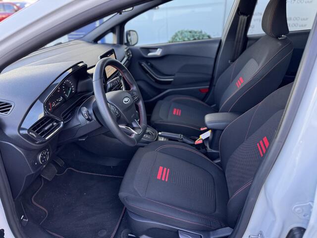 Ford FIESTA 125pk EcoB Hybrid Automaat ST-Line Camera Winter Parking pack Garantie 19-7-2027 / max. 100.000km