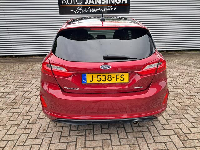 Ford FIESTA 1.0 EcoBoost Hybrid ST-Line X en Schuif/kanteldak | Clima | Cruise | Navigatie | Camera | PDC voor en achter | LM Velgen | DE MOOISTE VAN NEDERLAND!!!! NIEUWSTAAT!!!