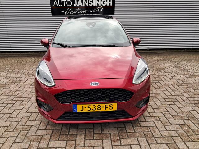 Ford FIESTA 1.0 EcoBoost Hybrid ST-Line X en Schuif/kanteldak | Clima | Cruise | Navigatie | Camera | PDC voor en achter | LM Velgen | DE MOOISTE VAN NEDERLAND!!!! NIEUWSTAAT!!!