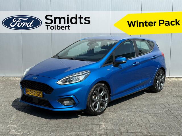 Ford FIESTA EcoBoost 95pk ST-Line | Trekhaak | Winterpack | Cruise | Grote spoiler | Led | Apple carplay |