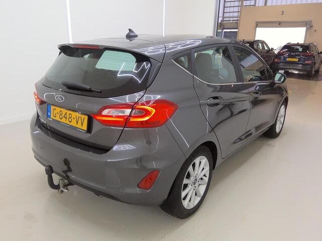 Ford FIESTA 1.0 EcoBoost Titanium Trekhaak Climat Cruise Apple Car Play Dealeronderhouden 5drs