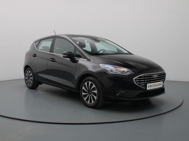 Ford FIESTA 124pk EcoBoost Hybrid Titanium Cruise | Climate | Carplay | Parkeersens. achter | Stoel-/stuur-/voorruitverw.