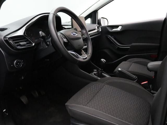 Ford FIESTA 124pk EcoBoost Hybrid Titanium Cruise | Climate | Carplay | Parkeersens. achter | Stoel-/stuur-/voorruitverw.