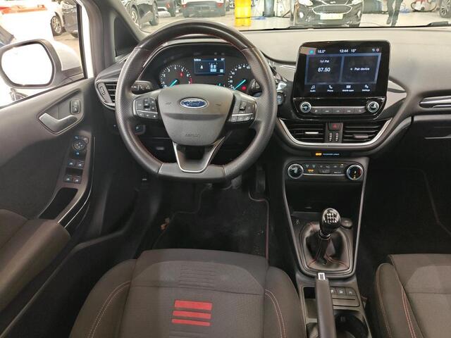 Ford FIESTA 1.0 Hybrid ST-Line 1e Eigenaar | Volledig Onderh | NL-Auto | BTW | Donkere Hemel | Keyless | Cruise | Carplay | Full Led | DAB | PDC | Start/Stop | Hill-Hold