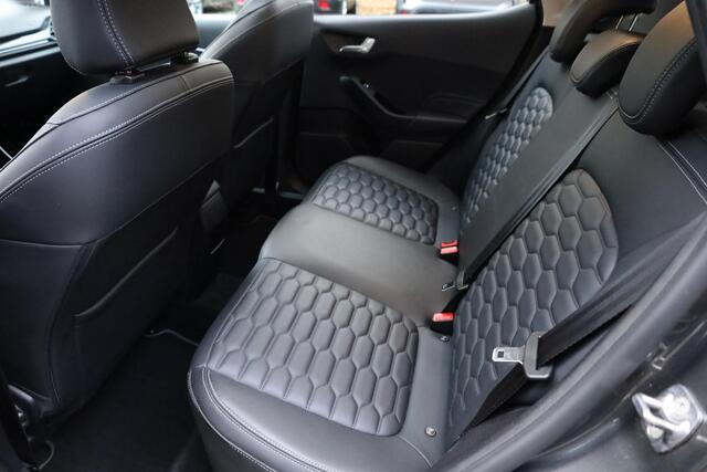 Ford FIESTA 1.0 EcoBoost Vignale LEER PANO CARPLAY B&O STOEL/STUUR/RUITVERW. CAMERA ACC CLIMA NAVI DAB NAP 2XPDC 17''LMV